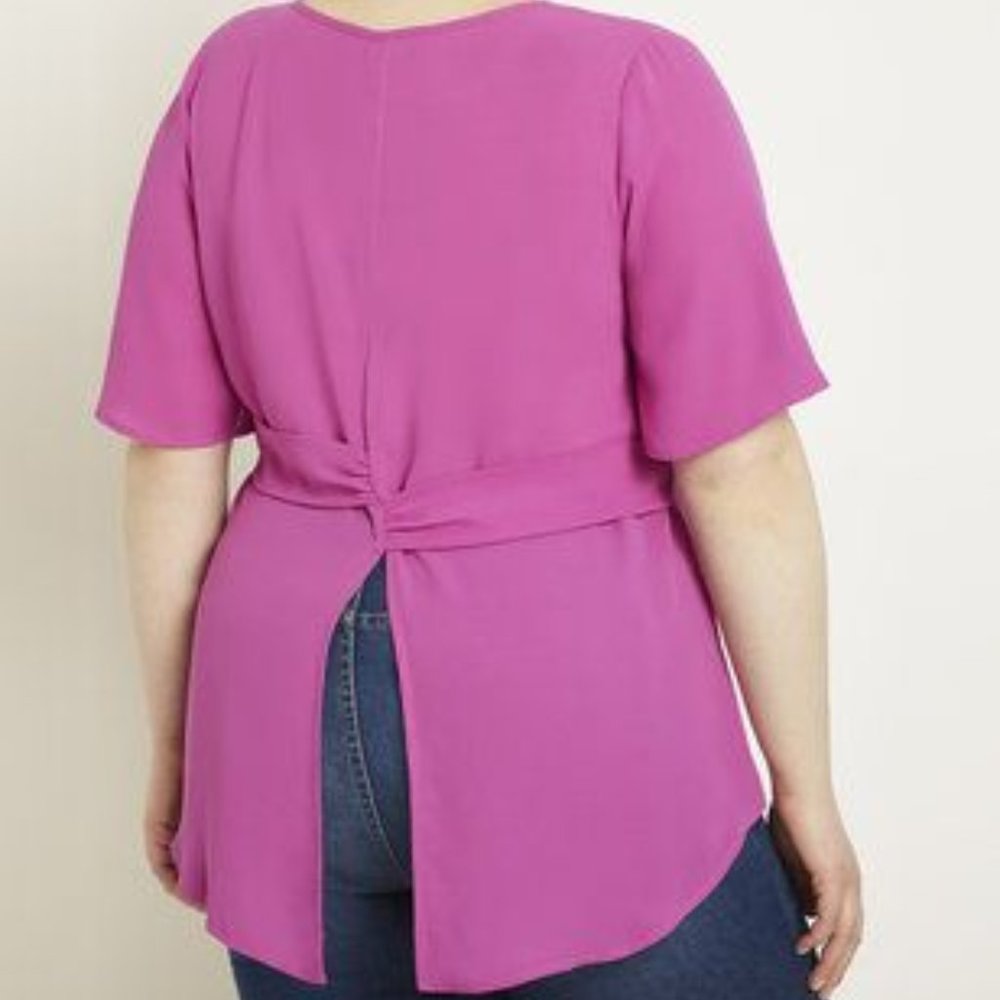 Eloquii Fly Away Back Top